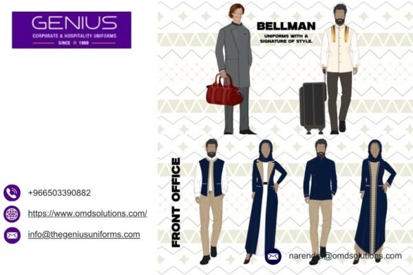 Custom Work Uniforms Saudi Arabia | Thegeniusuniforms.com