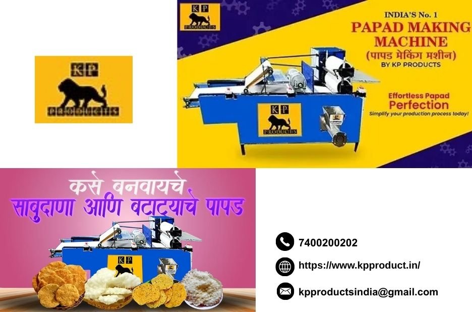 Kickstart Your Venture with a Papad Business Startup Machine