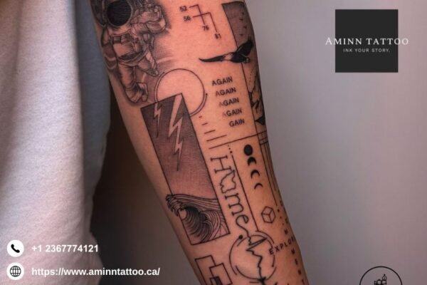 Black And Grey Tattoo | Aminntattoo.ca