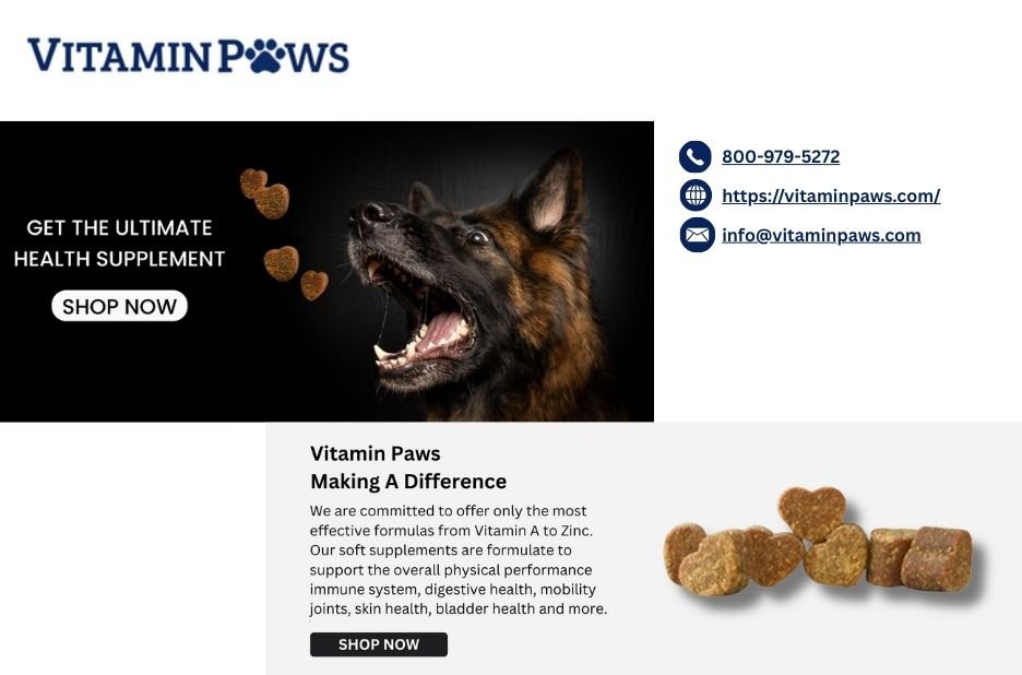 Dog Vitamins | Vitaminpaws.com