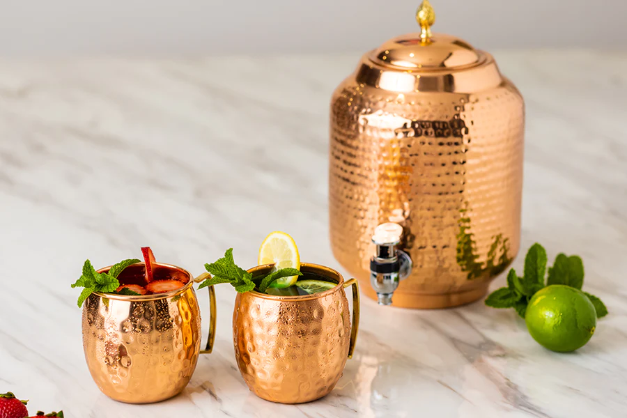 Discover the Luxury: Buy Designer Copper Bottle Today