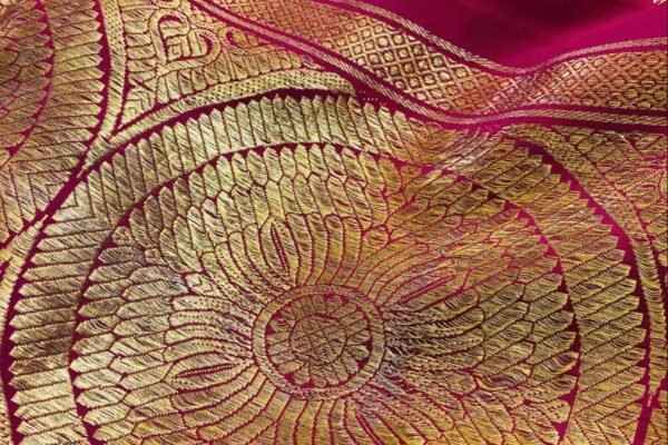 What affects the resale price of damaged silk sarees in the UK market