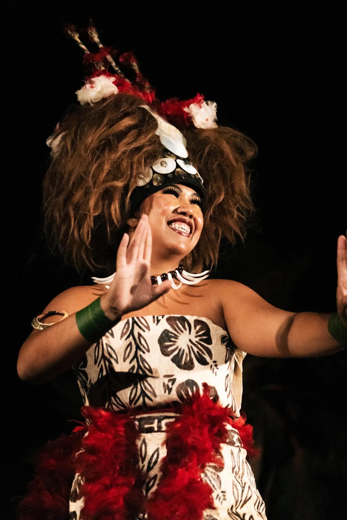 Unforgettable Hawaiian Evening: Food, Culture & Fire Show on Oahu