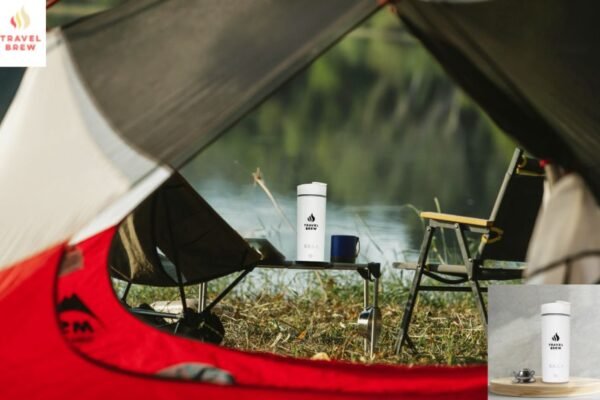 Sip on the go: the compact kettle for travelers