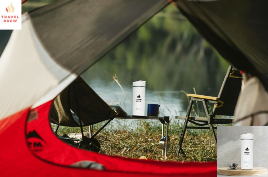 Sip on the go: the compact kettle for travelers