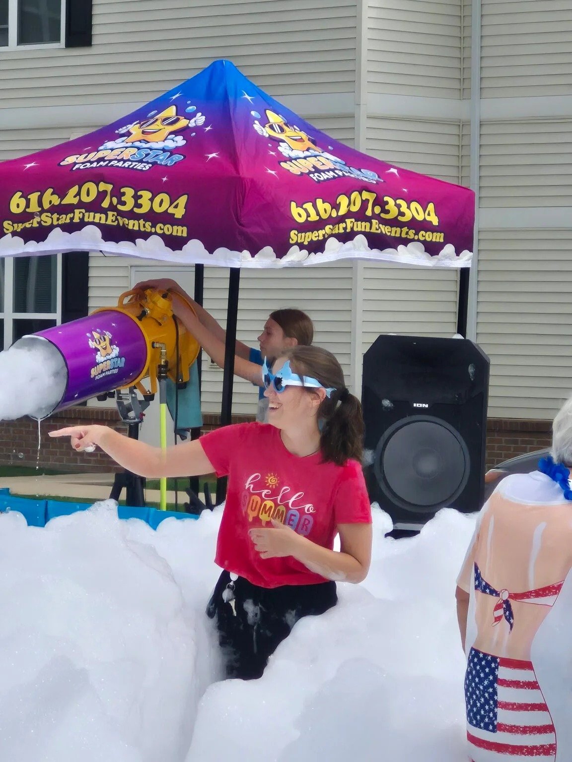 Unforgettable Foam Fun for Your Michigan Event
