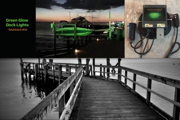 Shimmering Underwater Lighting for Docks and Boats