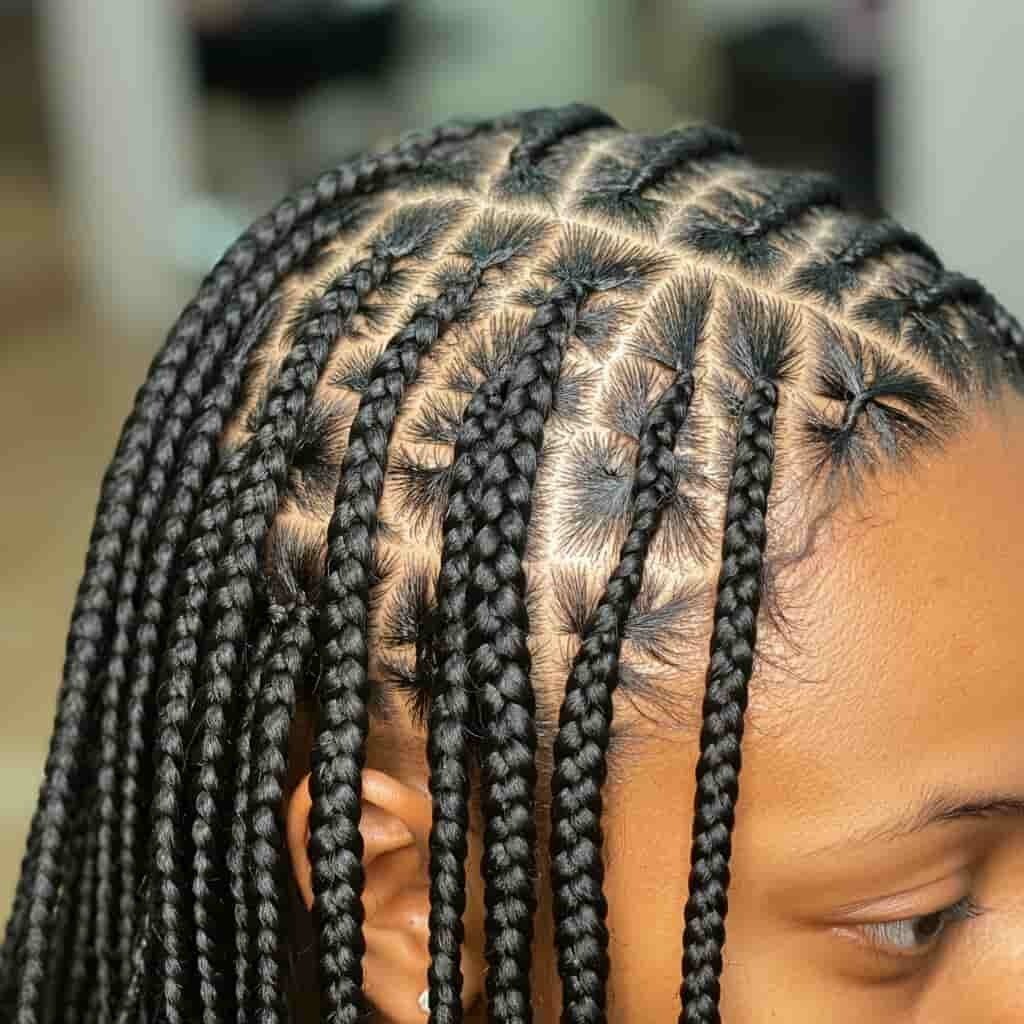 spontaneous braiding studio visit in Madison — no appointment needed