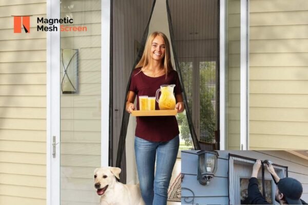 Effortless insect protection with a durable magnetic screen solution