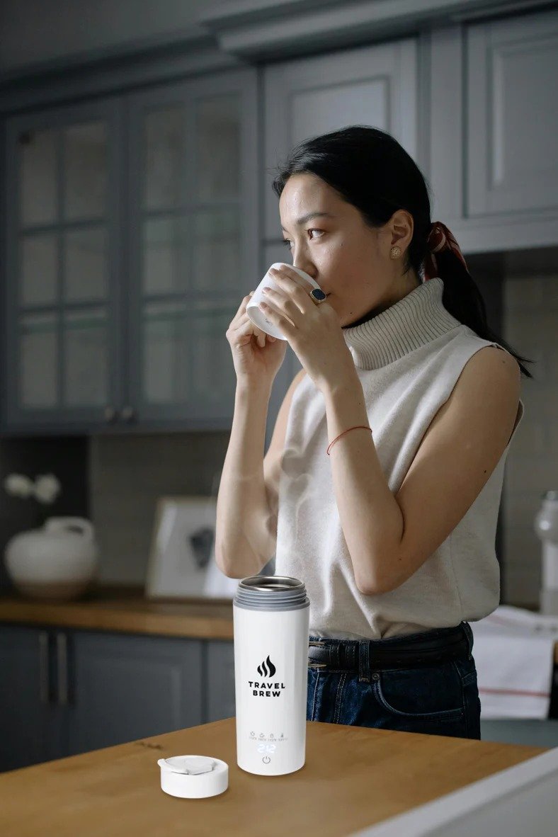 Compact Office Kettle: Fast, Leak-Proof Hot Beverages at Work