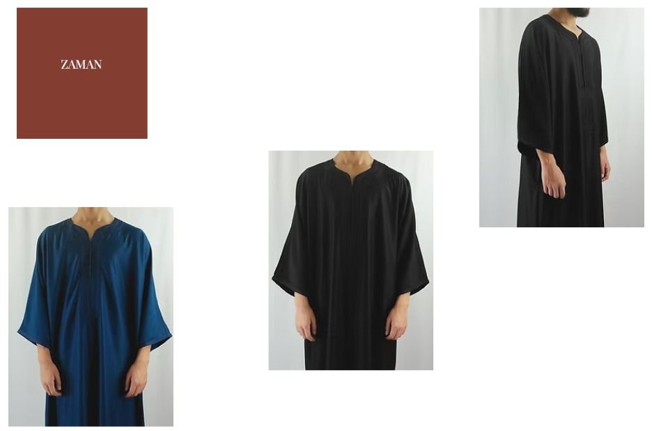 Timeless Moroccan Gandoura for Men: Elegant UK Edition