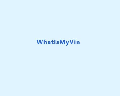 How to Find a Vehicle’s VIN: A Simple Guide