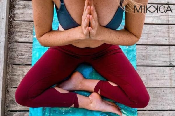 Travel-Friendly Yoga Mat You Can Fold Up In Seconds