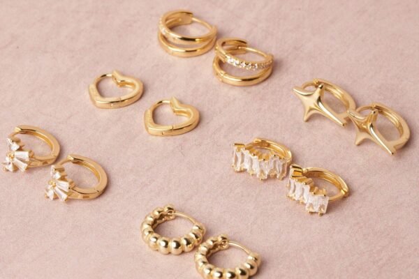 Luxurious 18k Plated Gold Jewellery Collection