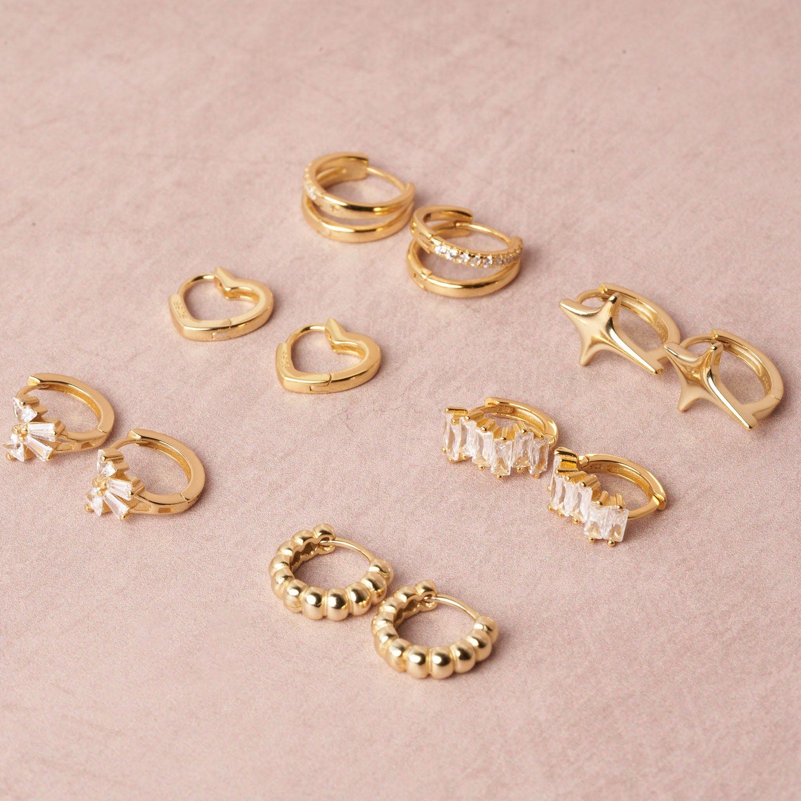 Luxurious 18k Plated Gold Jewellery Collection