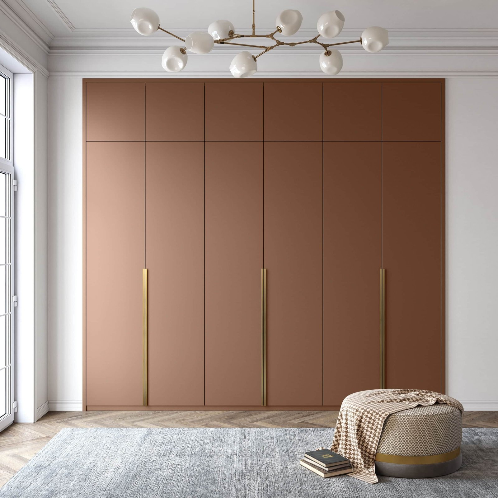 Classic Shaker-Inspired Wardrobes for a Timeless Bedroom