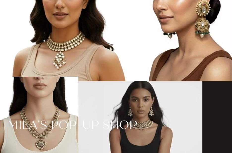 Elegant Bridal Jiya Earrings: Shop the Toronto Collection