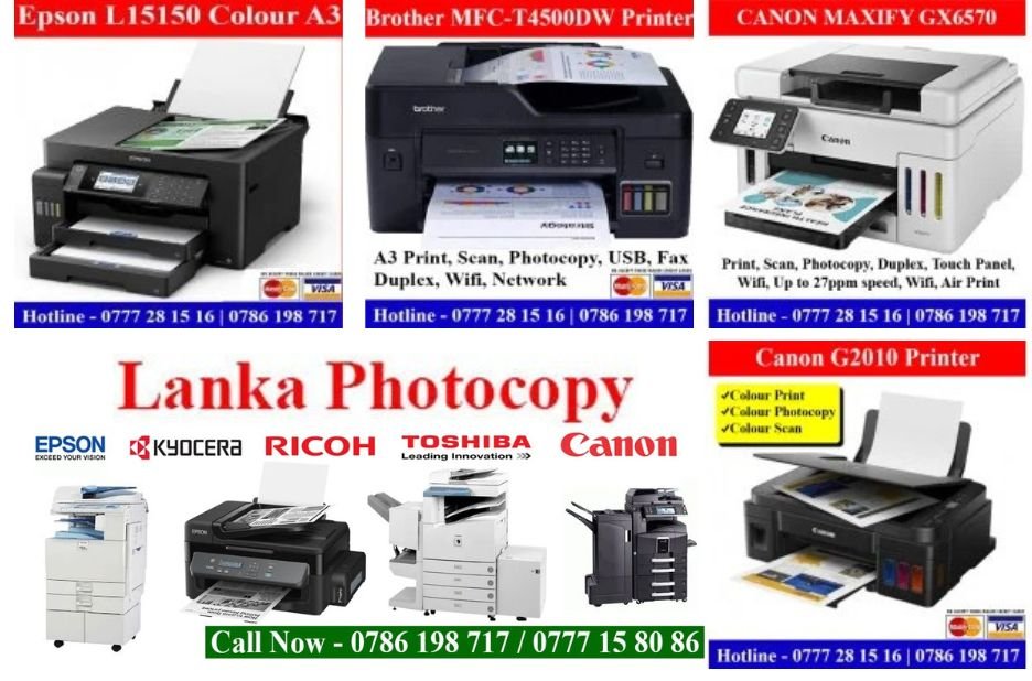 Trusted Sri Lankan Office Copiers for Efficient Printing