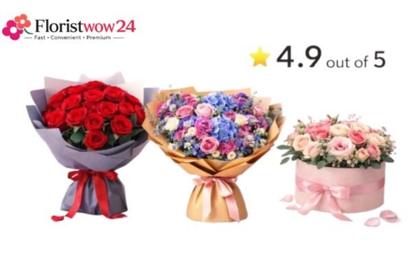 Luxurious Red Rose Gift Box – Classic, Elegant, Instant Delivery