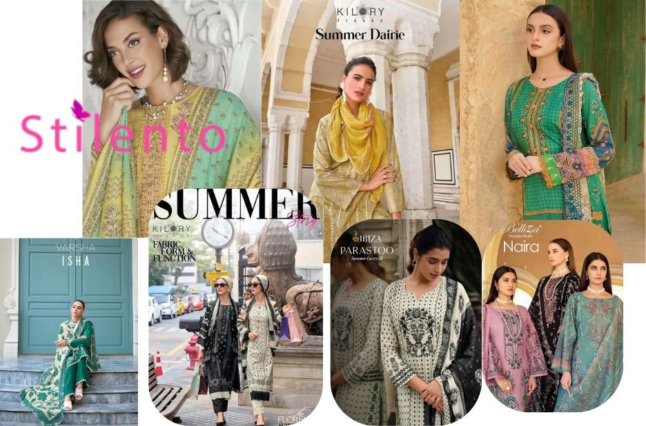 Shop Beautiful Unstitched Salwar Suit Fabrics Online and Save