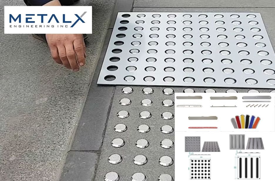 Premium stainless steel tactile tiles for safe, accessible spaces
