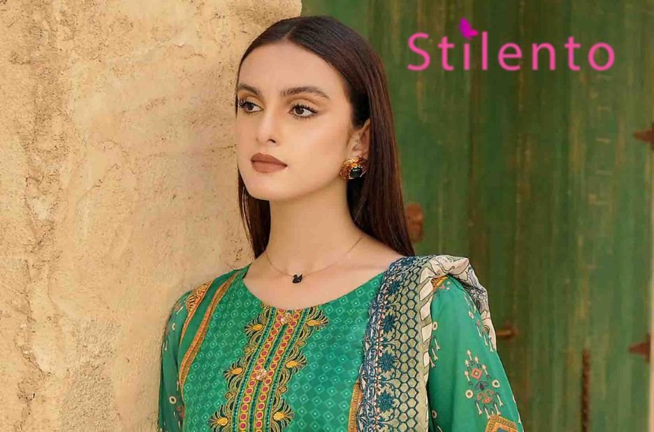 Unstitched Ladies Suits Online | Stilento