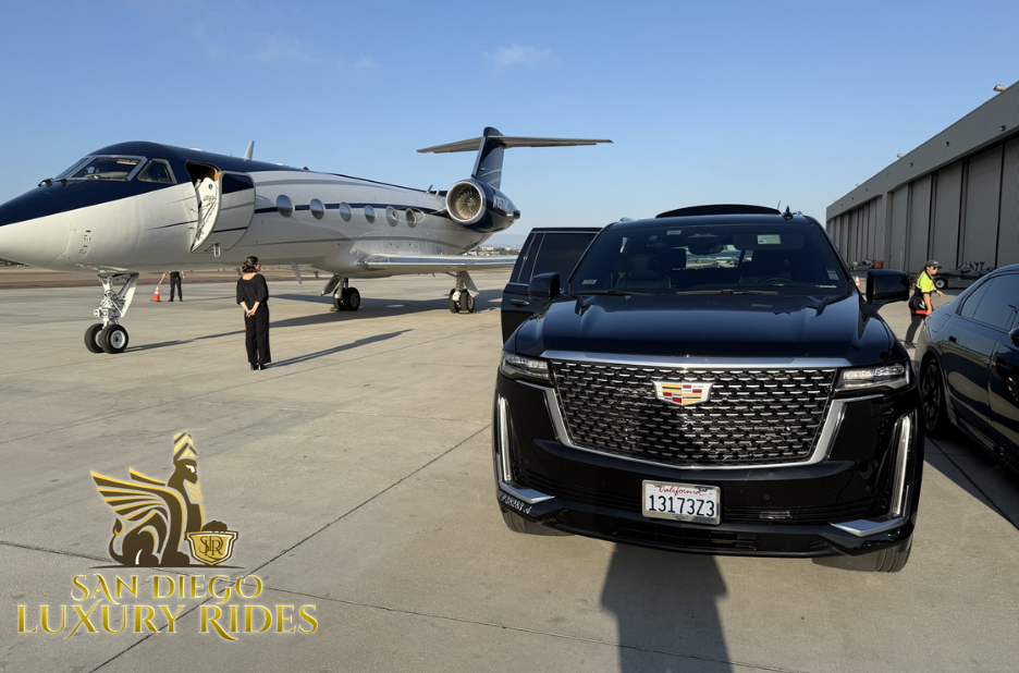 Elegant wedding car hire in sunny California for your big day