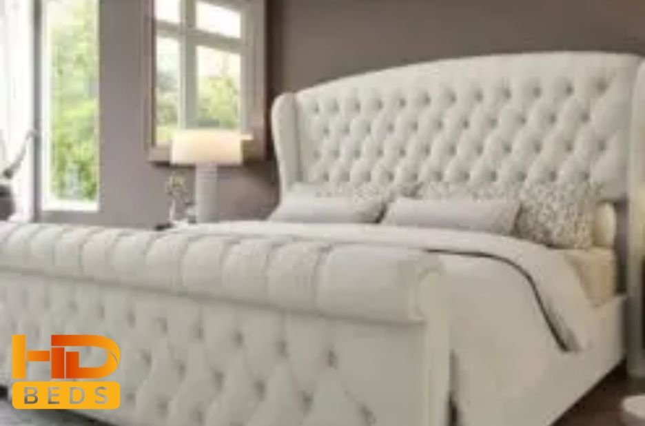 Elevate Your Bedroom with a Luxurious High-Back Double Bed