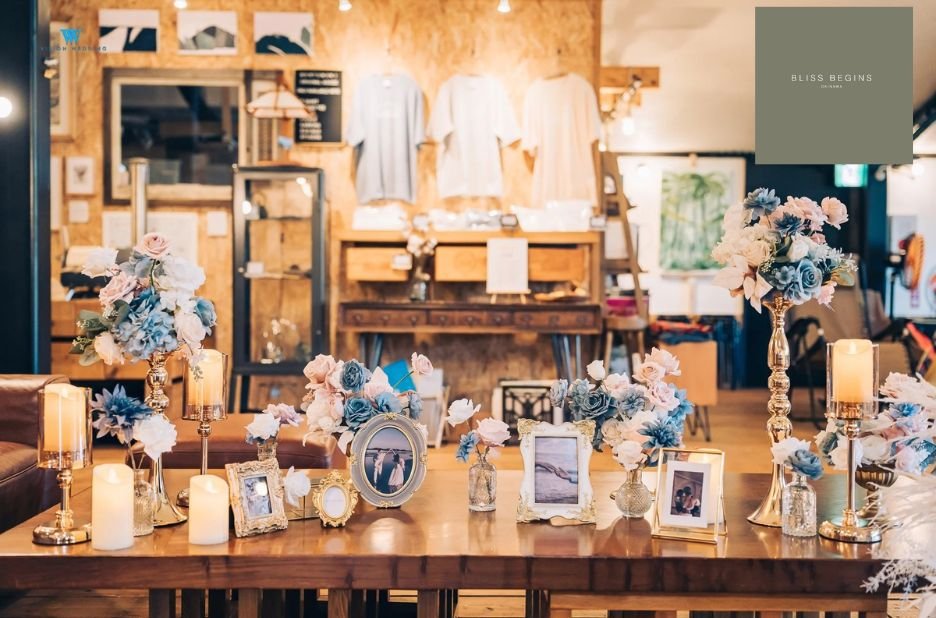 Island-Chic Wedding Styling Services in Okinawa