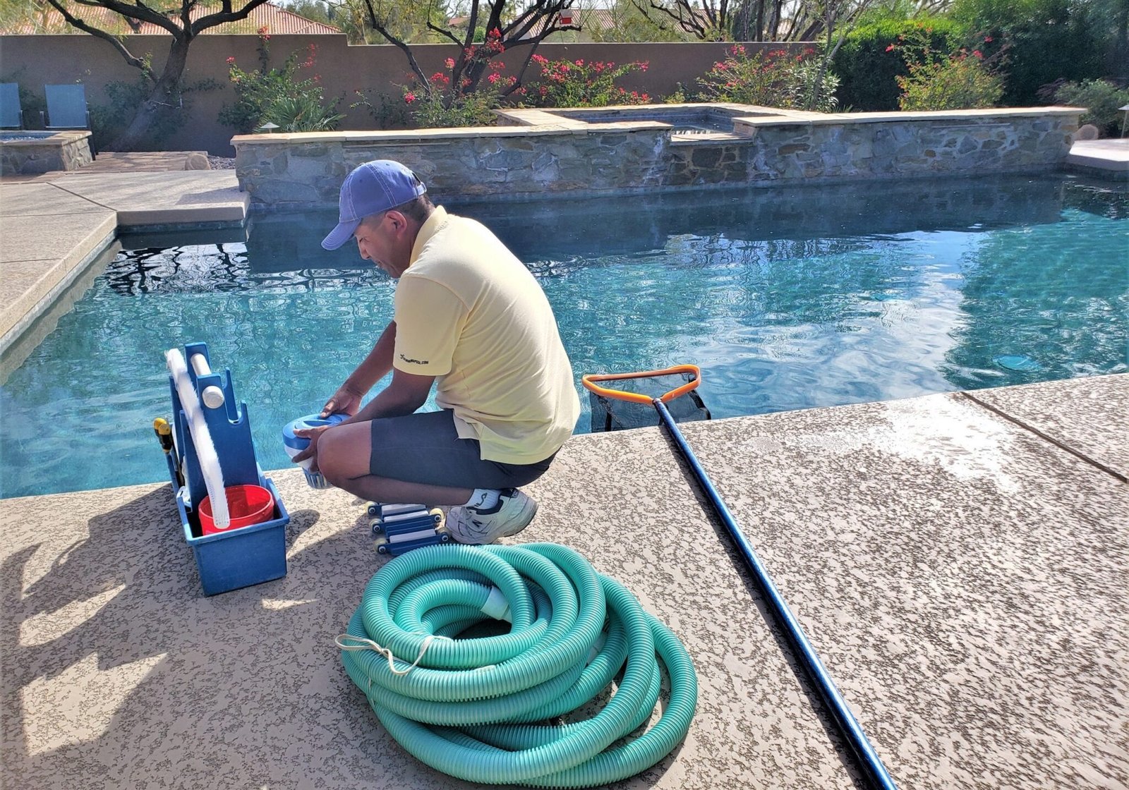 Clear, affordable pool cleaning in New Jersey