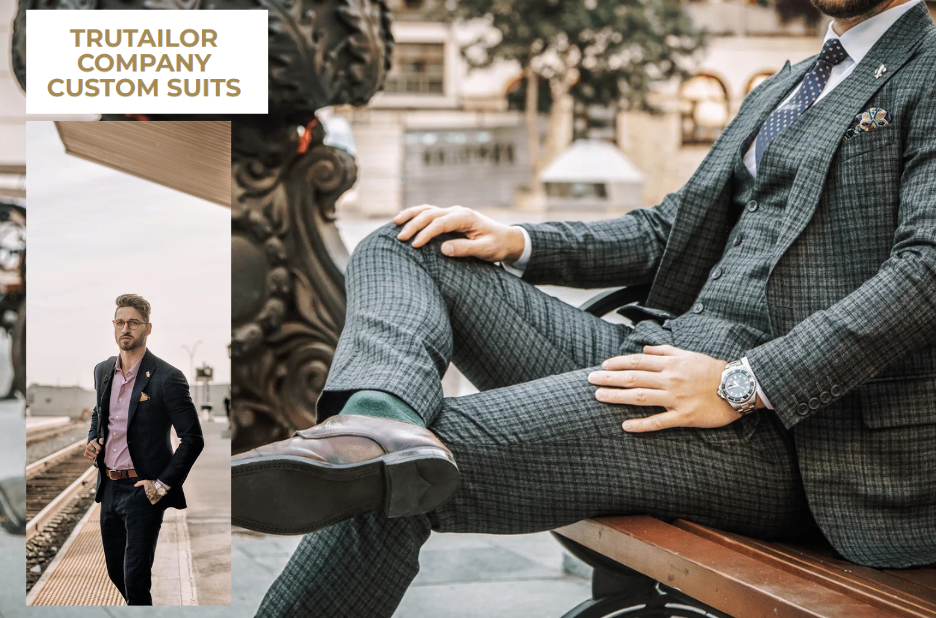 Tailored elegance: bespoke three-piece suits for a flawless fit
