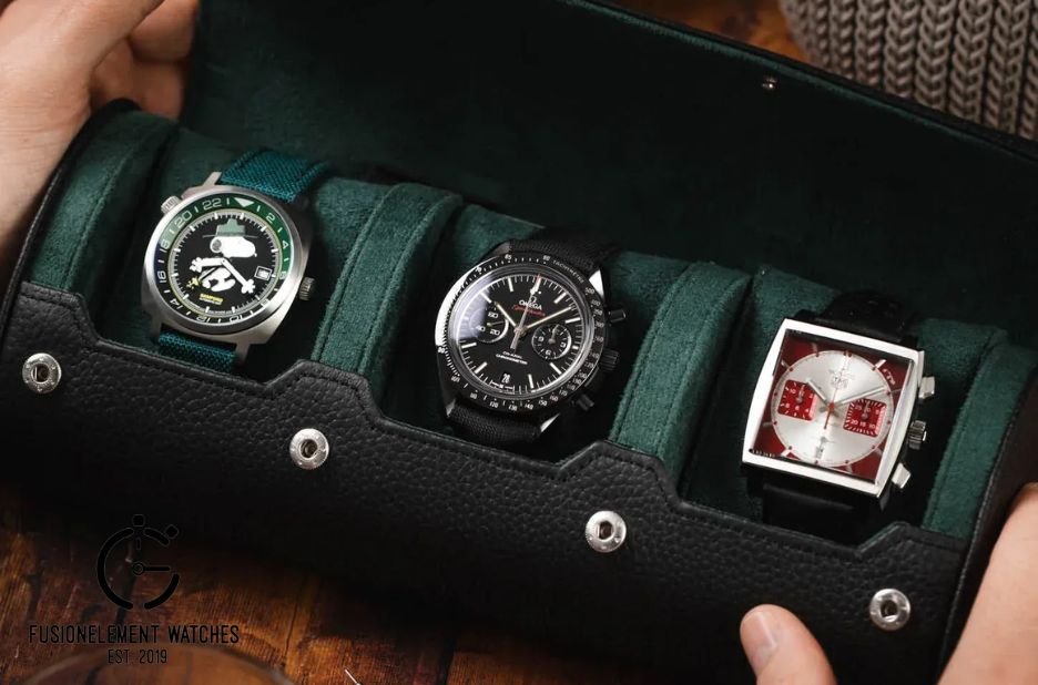 Bold Racing Heritage: A Black PVD Chronograph Masterpiece