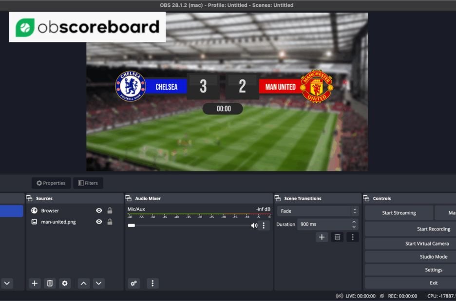 Ozzie Rules Obs Scoreboard | Obscoreboard.com