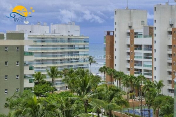 Viva o litoral paulista: apartamento na Riviera de São Lourenço à venda