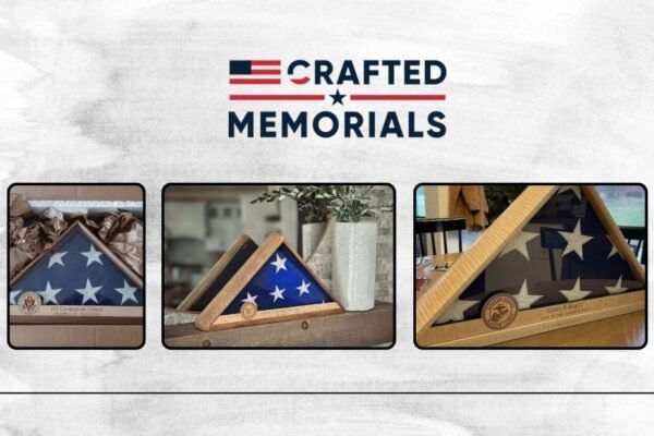 Commemorative American Flag Case – Durable Display for Patriotic Tribute and Memorials