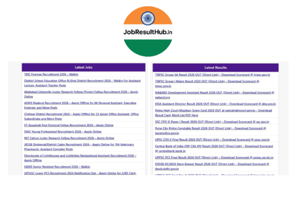 Drdo Psychology Jobs | Jobresulthub.in