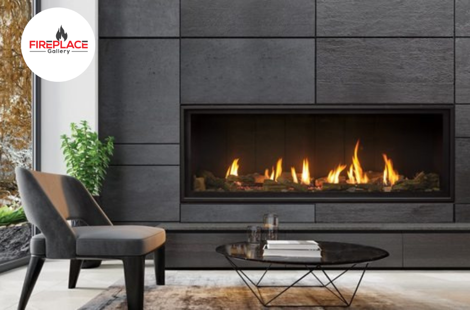 Sleek Linear Gas Fireplaces for Modern Homes on Long Island