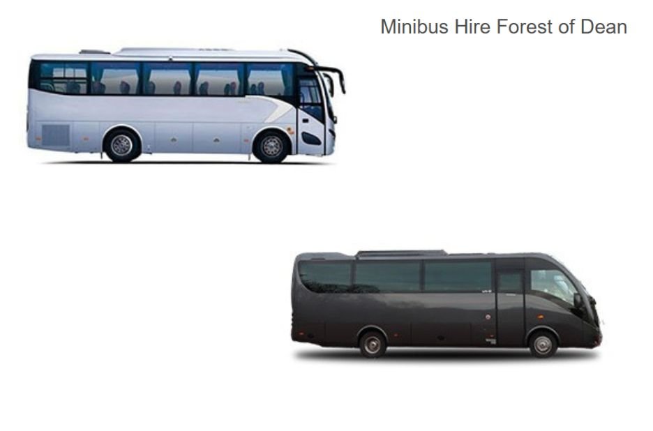 Luxurious private minibus hire for group travel in the Forest of Dean