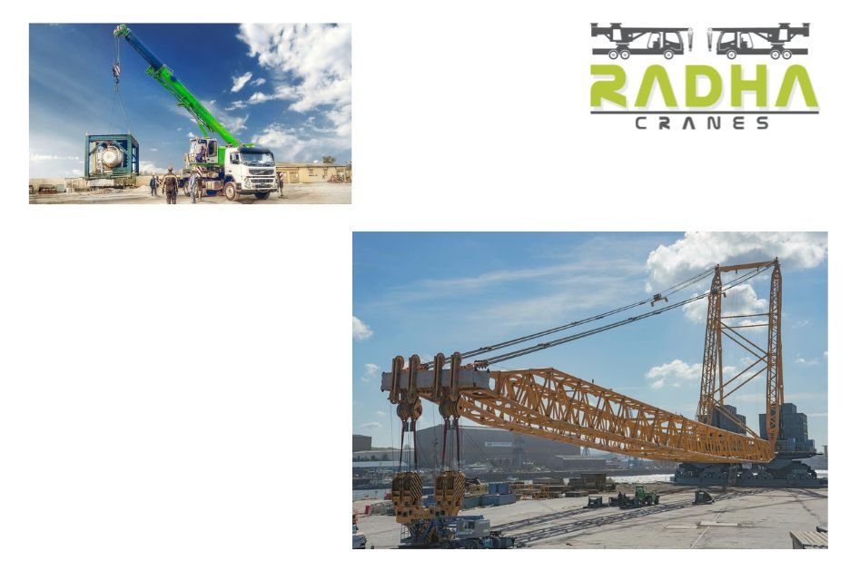 Reliable lifting solutions for construction sites and industrial projects