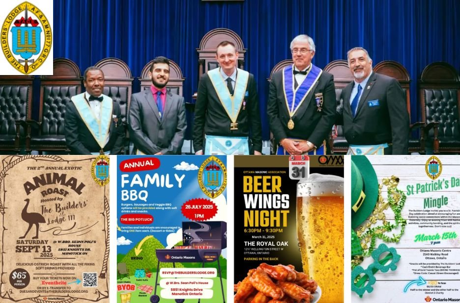 Masonic Lodge Ottawa – Tradition, Fellowship, and Community Service at TheBuildersLodge.org