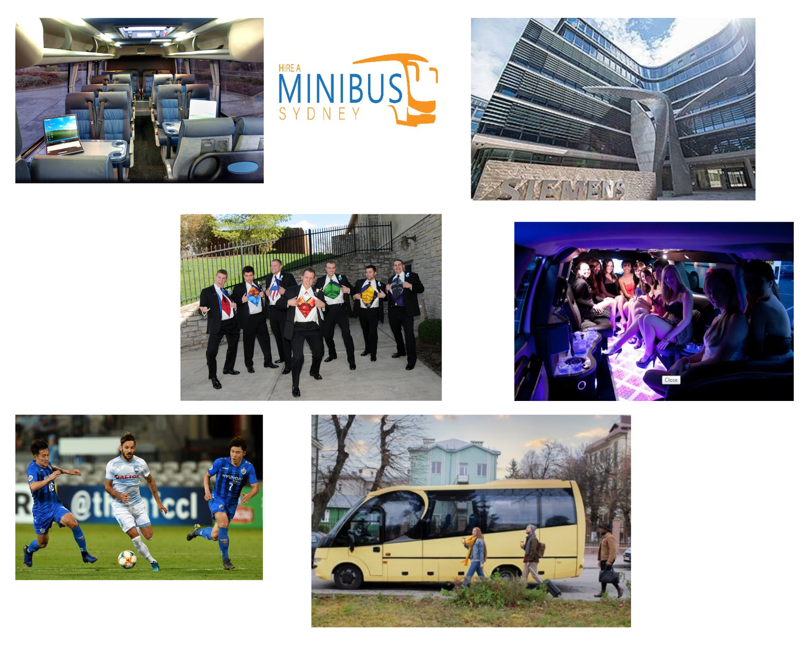 Relaxed group travel with a spacious 11-seat passenger bus