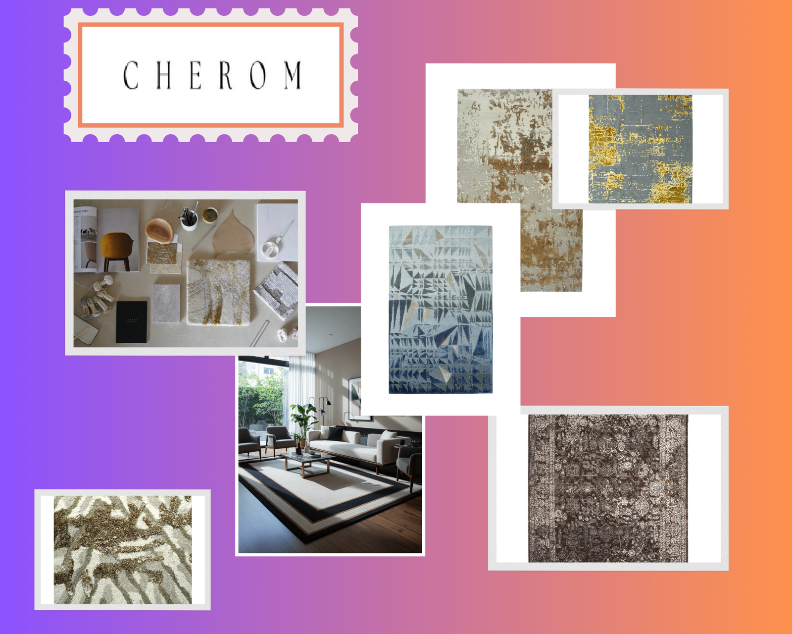 Luxurious large-area carpets for living rooms | Comfort meets style