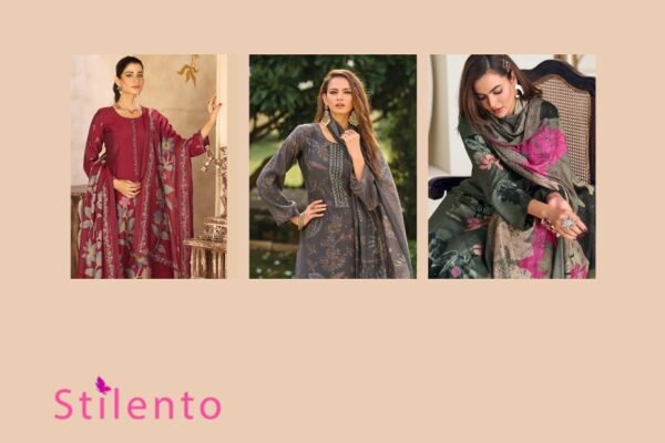Timeless stitched elegance for women’s ensembles