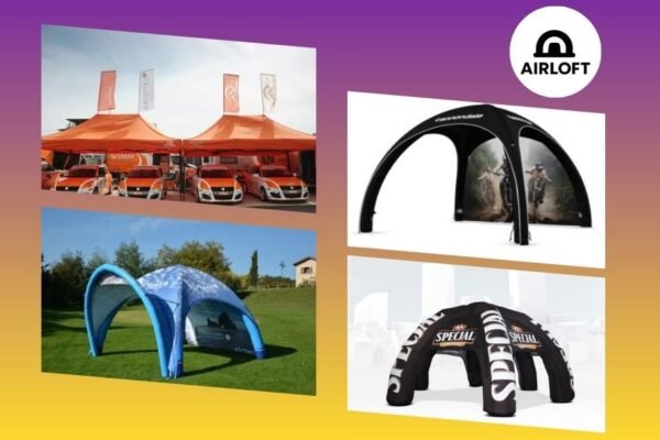 Eye-Catching Inflatable Event Shelter for Branding