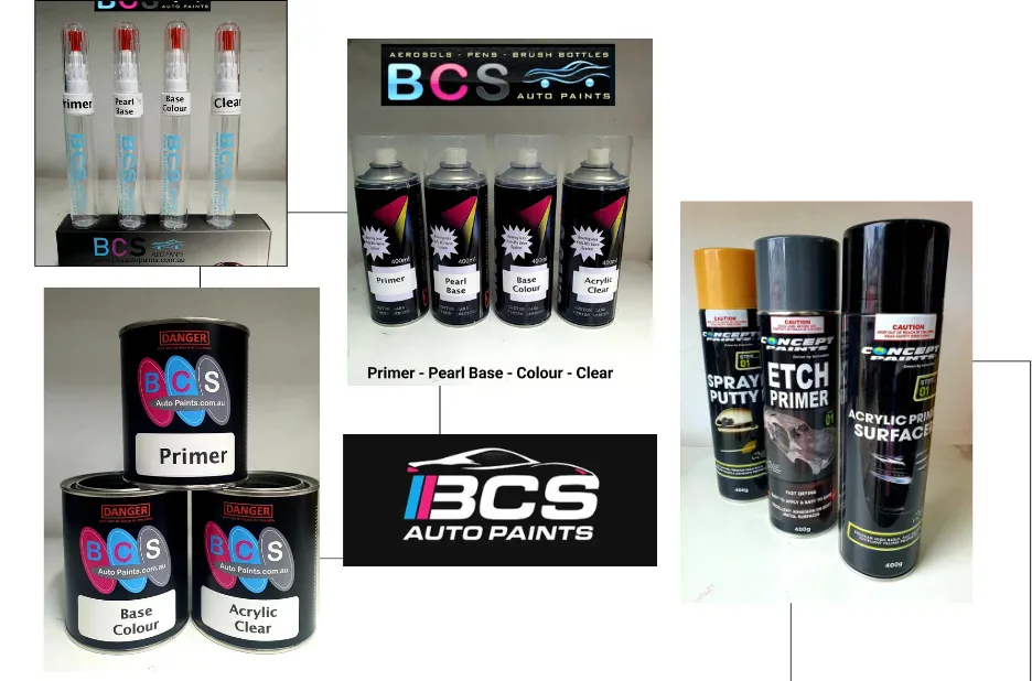 Automotive Touch Up Paint for Flawless Scratch Repair | Bcsautopaints.com.au