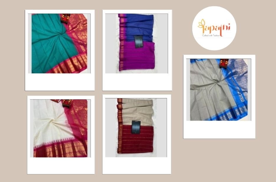 Buy Kuppadam Pattu Sarees Online – Premium Handloom Collections at Tapathi.com