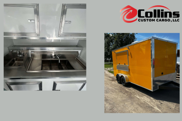 Hl White 8.5 By 24 Enclosed Cargo Trailer | Collins Custom Cargo