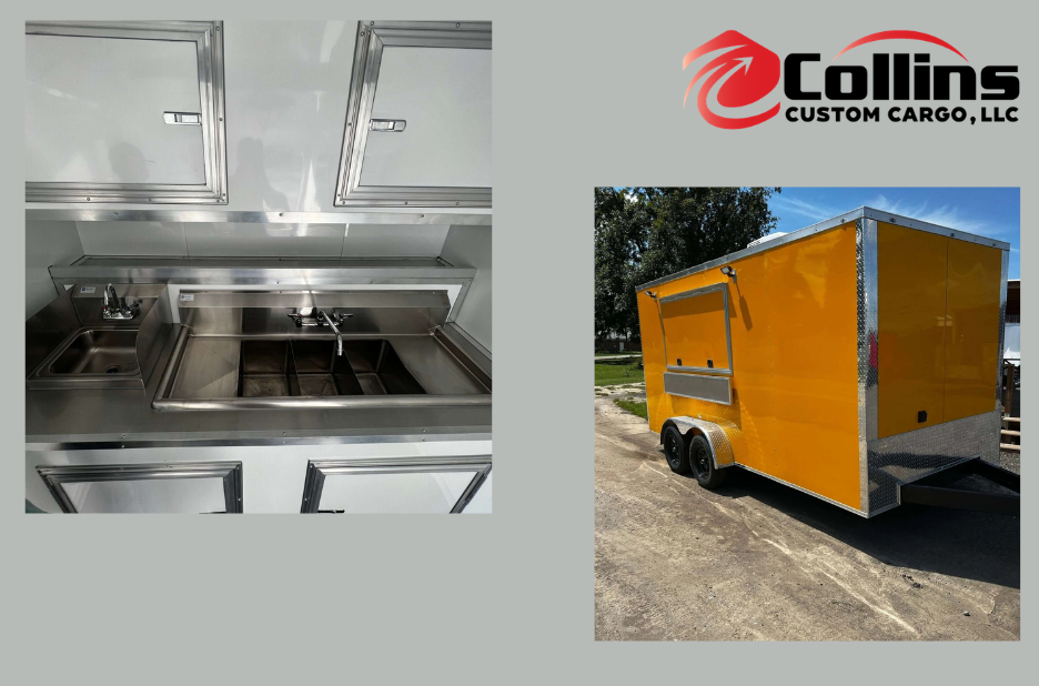 Hl White 8.5 By 24 Enclosed Cargo Trailer | Collins Custom Cargo