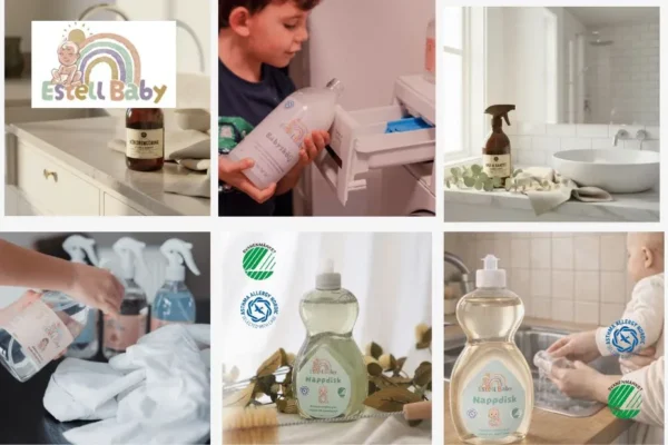 Baby tvättmedel för känslig hud – mild och säker rengöring för ditt barn