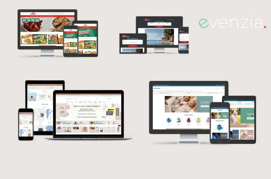 Website Design Belgium | Evenzia.com